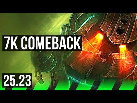 NAUTILUS vs RENGAR (JGL) | 7k comeback | EUW Diamond | 25.23