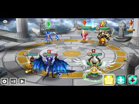 Summoner's war .. (Destroyed hp) Watch what happens//revive test for destroy hp// ..