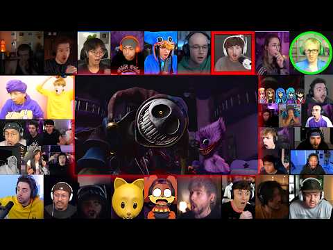 Poppy Playtime Chapter 5: The Prototype face reveal (REACTION MASHUP)