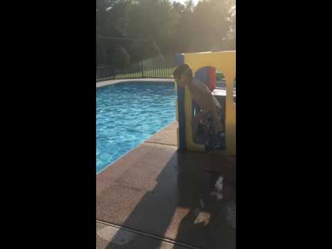 Reverse pool jump