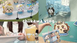 ［ ちい活vlog ］ちいかわ×東京スカイツリー｜コラボカフェ＆限定グッズ購入品・ランダム開封｜映画ちいかわ 人魚の島のひみつ