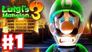 Luigi&#39;s Mansion 3 - Gameplay Walkthrough Part 1 - Welcome to the Last Resort! (Nintendo Switch)