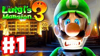 Luigi&#39;s Mansion 3 - Gameplay Walkthrough Part 1 - Welcome to the Last Resort! (Nintendo Switch)