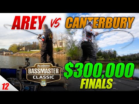 CANTERBURY vs AREY for $300,000 - 2023 Bassmaster Classic Knoxville (Championship) - UFB S3E12