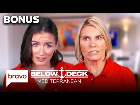 Captain Sandy Is "Upset" With The Crew For Slacking Off On Charter | Below Deck Med (S10 E8) | Bravo