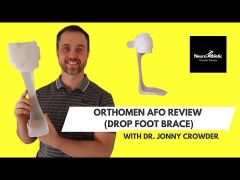 Orthomen AFO Review: Drop Foot Brace
