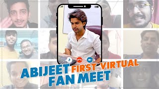 Abijeet First Virtual Fan Meet || #BiggBossTelugu4