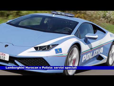 Lamborghini Huracan e polizia: servizi speciali 14.12.2022