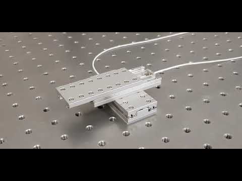 Perfectly silent XY precision ultrasonic piezo stage