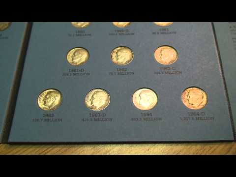 Complete Roosevelt (silver) Dime Collection 1946-1964