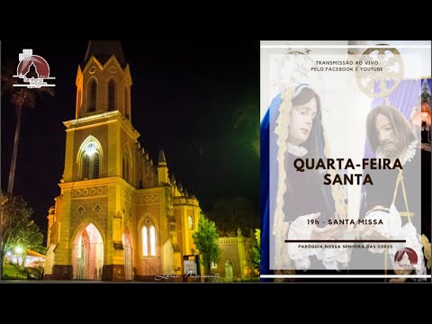 Missa Quarta Feira Santa 08/04/2020