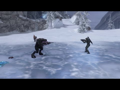 Master Chief Team VS Arbiter Team Ai Battle Halo 3