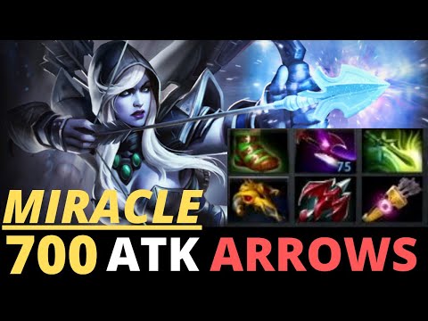 MIRACLE [Drow Ranger] Signature Heroes Super Carry 1000 XPM 7.23 Dota 2