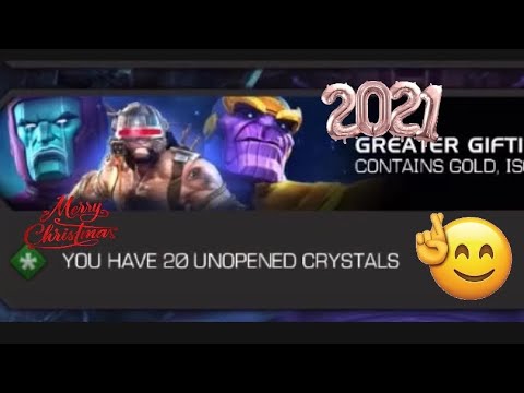 20x Greater Gifting Crystals On Marvel Contest Of Champions