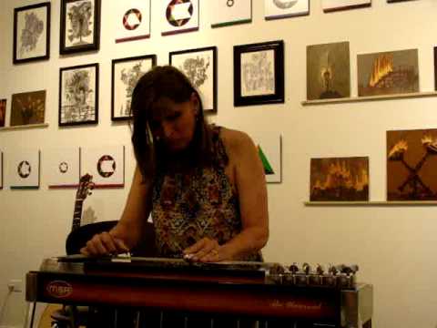 Pedal Steel Guitar innovator Susan Alcorn performs at Plus Gallery July 28, 2012