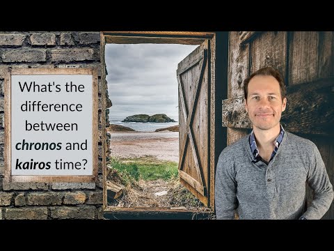 What's the difference between "chronos" and "kairos" time?