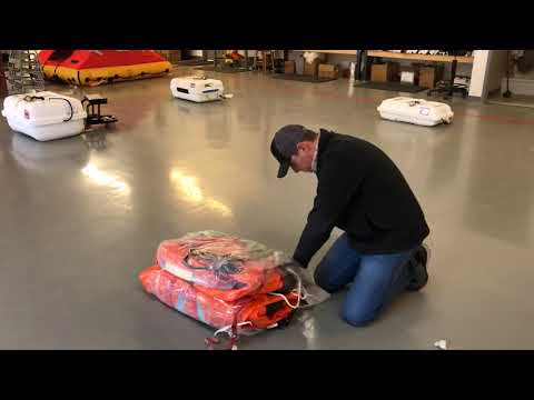 Life Raft Servicing - Behind The Scenes video
