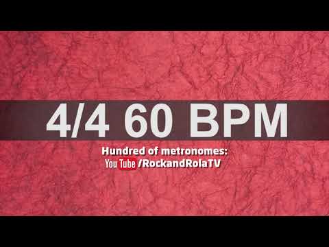 🔴 60 BPM Kick and Hi Hat Metronome