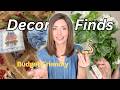 Cozy Home Decor Finds 2026 | Budget-Friendly & Timeless Decor Haul (HomeGoods, Walmart & MORE)
