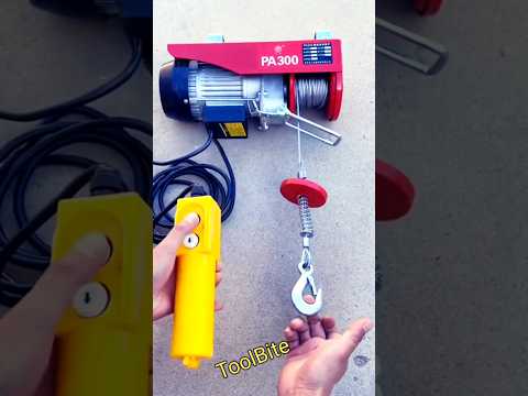 Electric Hoist Crane – Compact, Portable & Powerful Lifting Tool #shortsfeed