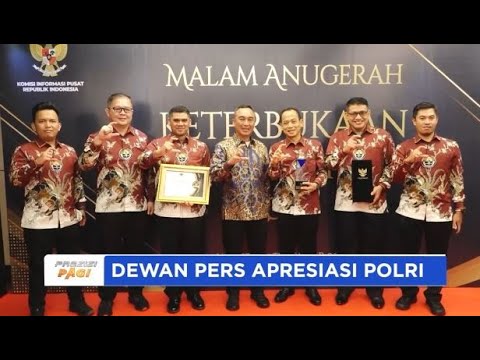 DEWAN PERS APREASIASI POLRI RAIH PENGHARGAAN KETERBUKAAN INFORMASI PUBLIK
