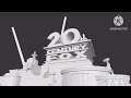 20th Century Fox 2009 2020 Logo Remake V4 W I P In Prisma 3D