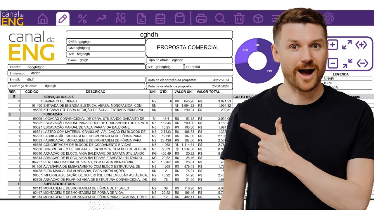 COMO FAZER UM ORÇAMENTO DE OBRAS EM 15 SEGUNDOS?