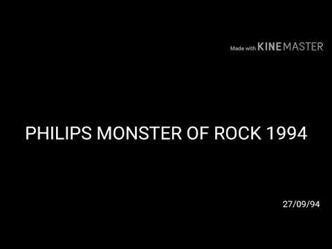 FESTIVAIS DE MÚSICA NO BRASIL # 001 PHILIPS MONSTER  OF ROCK 1994