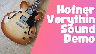 Video thumbnail for Höfner Verythin Standard Sound Demo by The Old Europe