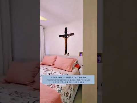 Apartamento Garden de Alto Padrão a venda no Concetto Nero, Recreio dos Bandeirantes, RJ