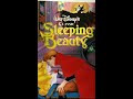 Opening To Sleeping Beauty UK VHS 1988 Rental