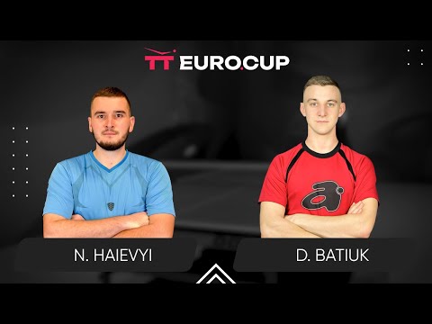 17:35 Nazarii Haievyi - Dmytro Batiuk 07.09.2025 TT Euro.Cup Ukraine Master. TABLE 4