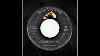 Skeeter Davis- “It Was Only A Heart.”1963 RCA _447-0709/8219