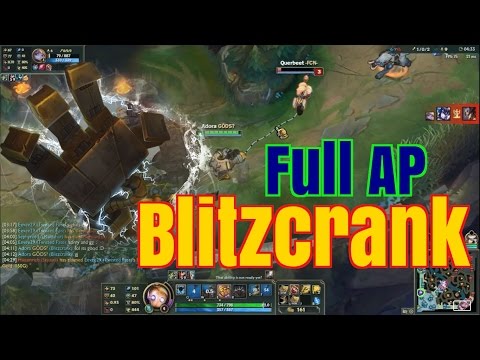 Full AP blitzcrank URF gameplay - funny af!