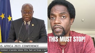 H.E. Addo of Ghana reads death rate of African going west when Africa is the Wealthiest continent