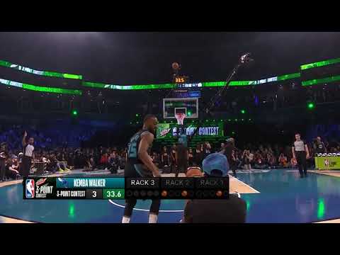 KEMBA WALKER 3 Point Contest FULL HIGHLIGHTS 2019 Feb 16