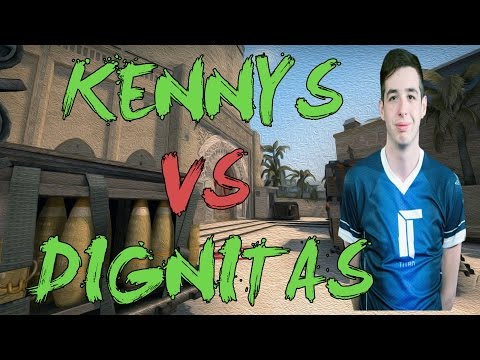 CSGO: POV Titan kennyS vs Dignitas (27/18) mirage @ Gfinity 2015 Summer Masters 1