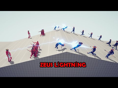 ZEUS vs EVERY GOD   Totally Accurate Battle Simulator TABS
