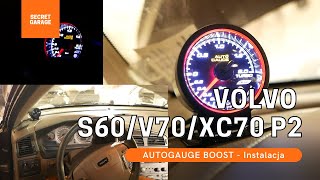 Montaż wskaźnika doładowania turbo Autogauge BO