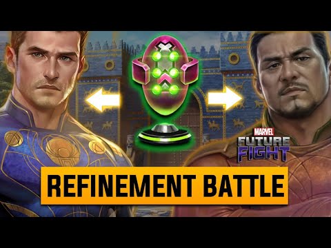Eternals PVP War !!! Gilgamesh VS Ikaris CTP Refinement Battle Begin - Marvel Future Fight
