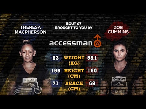 BOTR2017 - Fight Seven - Zoe Cummins vs Theresa Macpherson