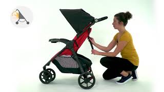 Safety 1st Urban Trek 3-wheels stroller instruction video