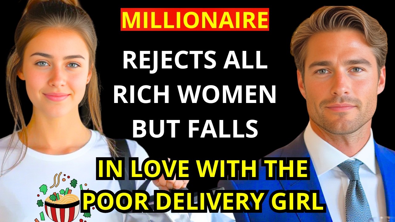 MILLIONAIRE CEO REJECTS RICH WOMEN AND FALLS IN LOVE WITH A POOR FOOD DELIVERY GIRL.