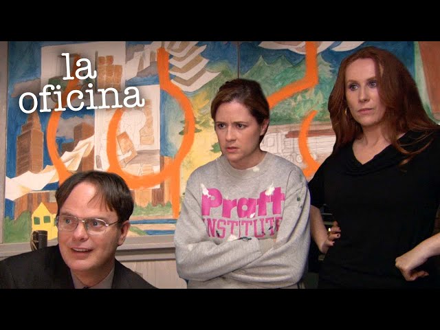 Vídeo relacionado con The Office Dunder Mifflin Pecho Izquierdo y Espalda Camiseta