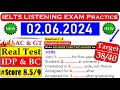 IELTS LISTENING PRACTICE TEST 2024 WITH ANSWERS | 02.06.2024