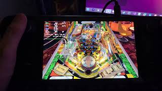 Steam Deck : PinballFX3 (Off screen play of Indiana Jones)
