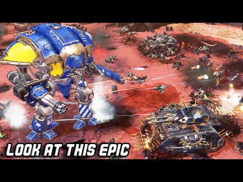 Imperial Knight & Astartes vs Chaos! - Codex Mod | Warhammer 40K: Dawn of War 2: Retribution