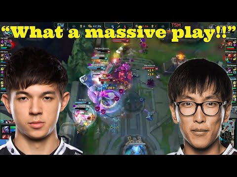 TSM Doublelift Gets Carried By Hauntzer's Gnar At Worlds 2017!!