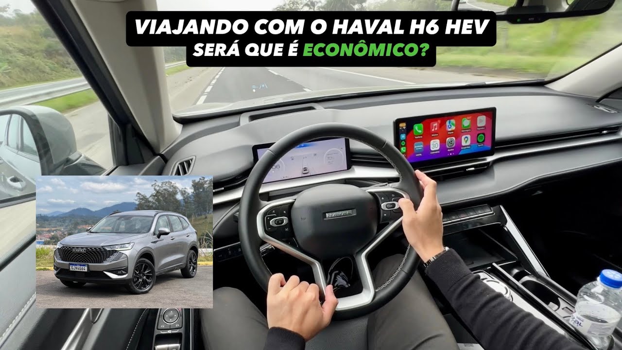 Viagem com o Haval H6 HEV | É econômico? | Curiosidade Automotiva