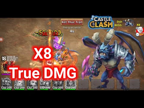 Archdemon X8 (F2P Account) Deals True Damage & Energy Recovery - Boss Thế Giới Gây Thiệt Hại Thực